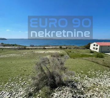 Rtina- Građevinsko Zemljište 1522 M2 Sa Otvorenim Pogledom Na More !! - Rtina, Ražanac