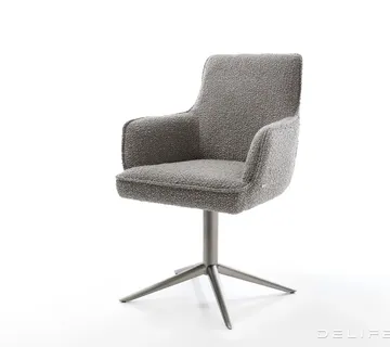 Blagovaonska stolica Heira S Rukonaslonom, Materijal: Boucle - cover
