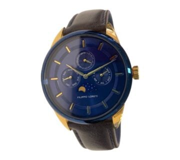 RUČNI SAT FILIPPO LORETI MOONPHASE BLUE GOLD V4104 - 40mm / R1, RATE - cover