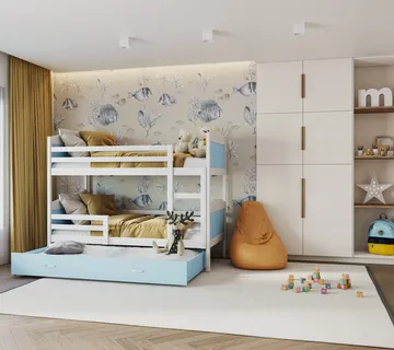 Mateusz 3 krevet na kat s dodatnim ležajem – 190×80 - cover