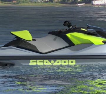 SEA DOO - RXP-X RS 325 - Ice Metal / Manta Green - cover