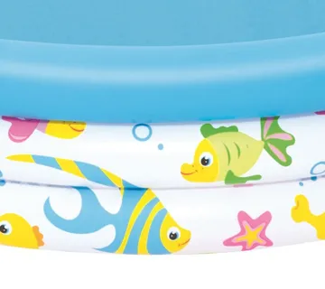 Bazen na napuhavanje Fish 122 x 25 cm Bestway 51009 - cover