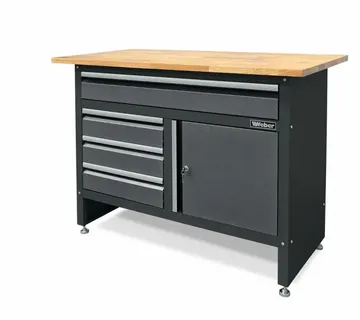 Radionički radni stol s ladicama - cover