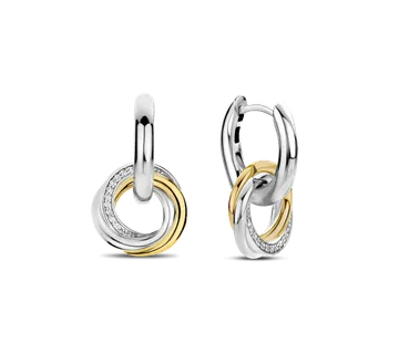 Ti Sento srebrne naušnice Edwina - cover