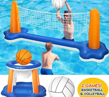 Odbojkaški i košarkaški set luftića za plažu - cover