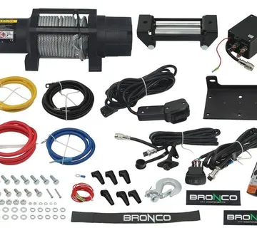 ELEKTRIČNO VITLO BRONCO GEN II WINCH 6000 ; čelično uže - cover
