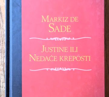 JUSTINE ILI NEDAĆE KREPOSTI Markiz De Sade - cover