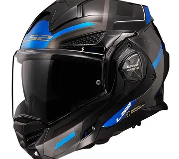 KACIGA LS2 FF901 ADVANT X SPECTRUM CRNO-TITANIUM-PLAVA - cover