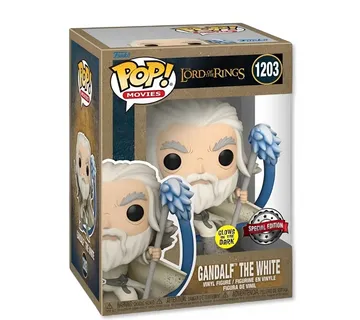 Funko Pop! Movies: The Lord of the Rings – Gandalf The White GITD 1203 - cover