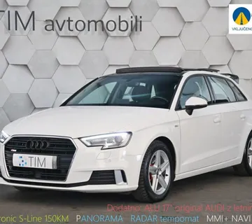 Audi A3 Sportback 2.0TDI S-Tronic S-Line 150KM RADAR PANO - cover