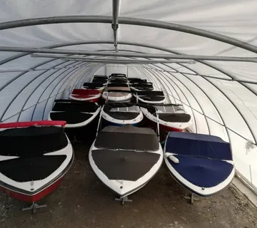 Montažna hala / montažni šator 9.15x12m 4,5m (V) 110m2 DOSTUPNO ODMAH - cover