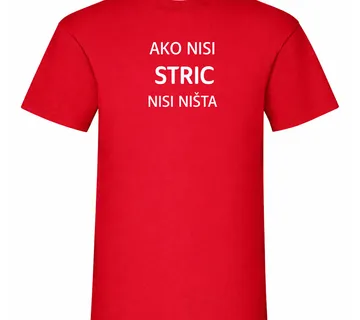 Majica ako nisi stric - cover