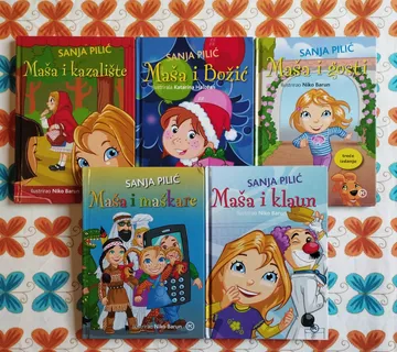 Sanja Pilić - Maša i ... lot od 5 naslova - cover