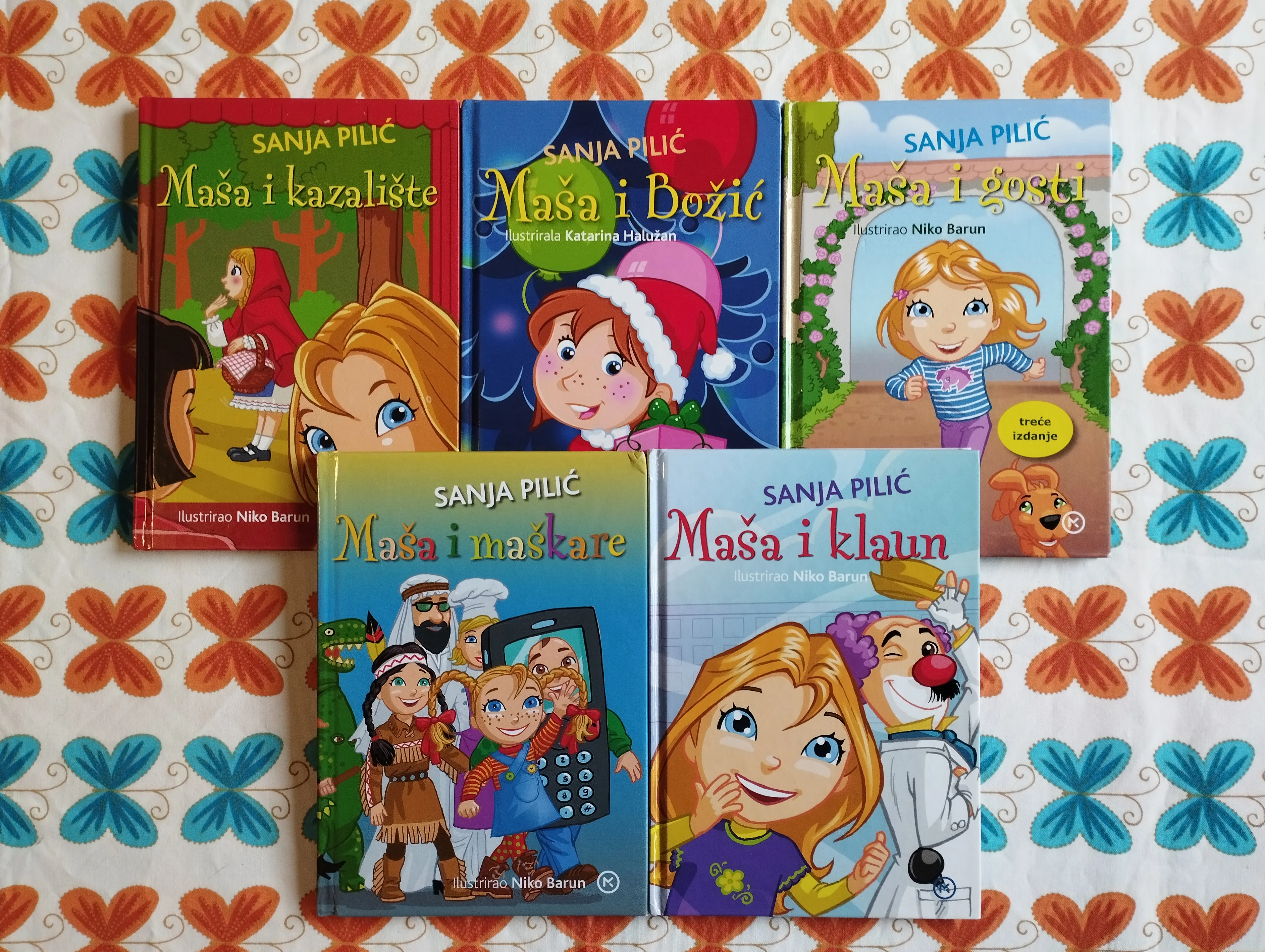 Sanja Pilić - Maša i ... lot od 5 naslova - cover