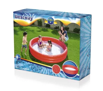 Bazen na napuhavanje  183 33 cm BESTWAY  - crveni - cover