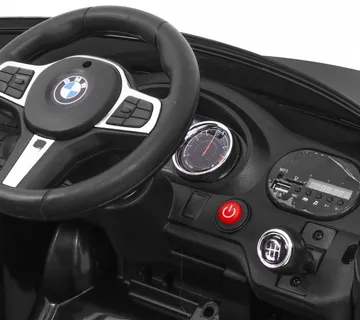 Licencirani auto na akumulator BMW 6 GT - crni - cover