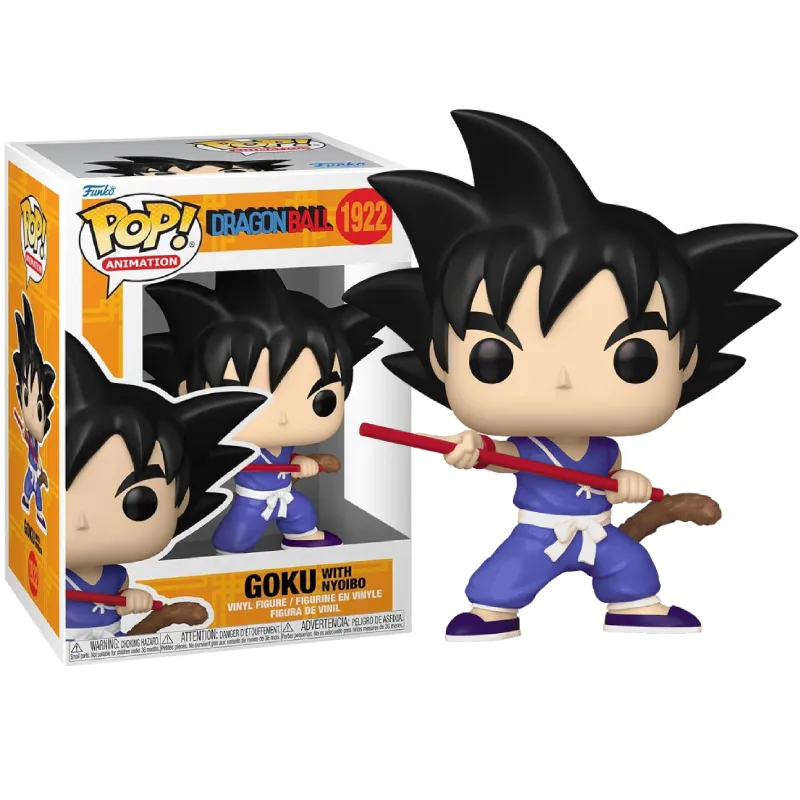 Funko POP Dragon Ball Goku w/ Nyoibo 9cm - cover