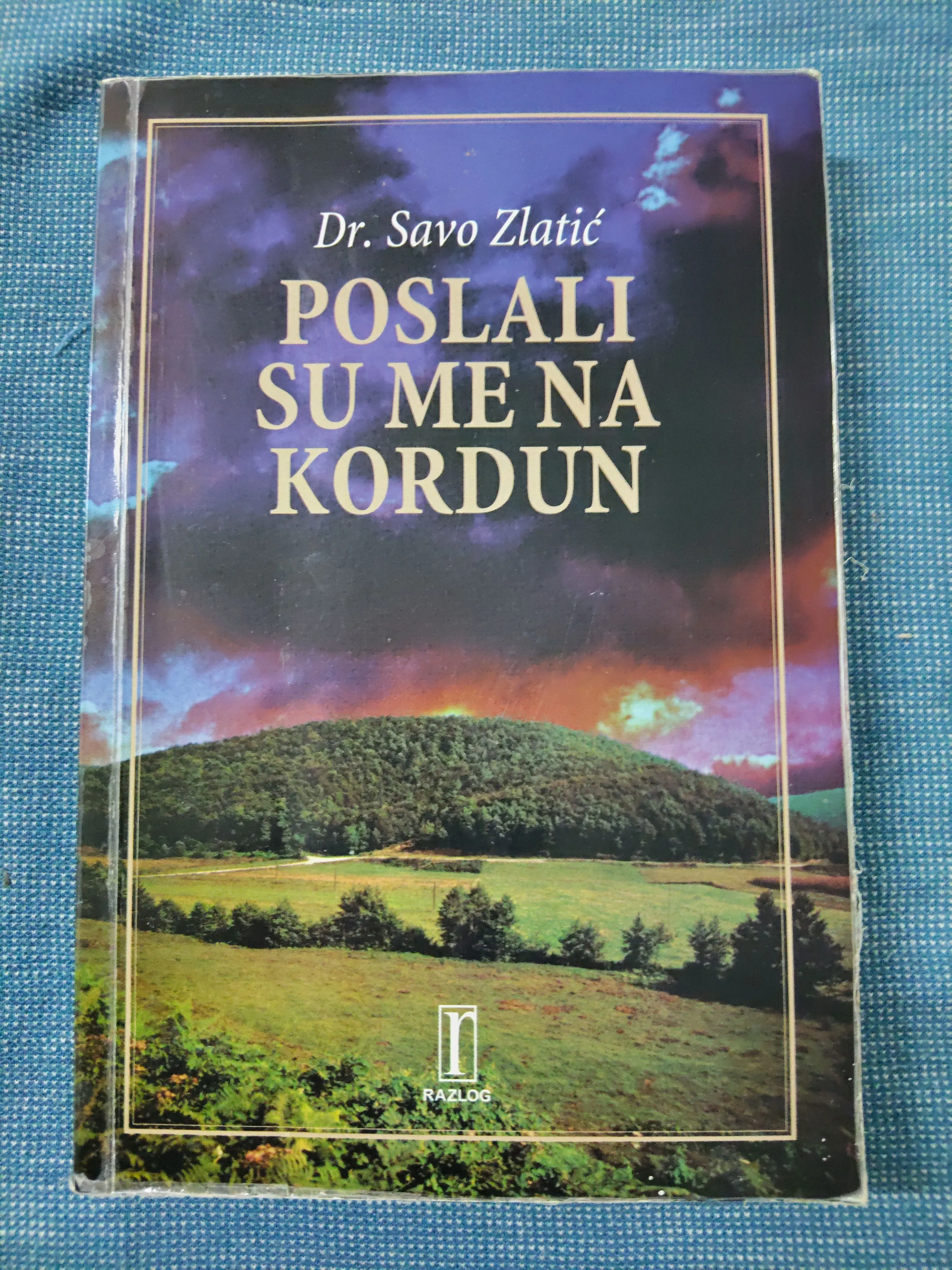 Savo Zlatić – Poslali su me na Kordun - cover