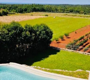 PREKRASNA KAMENA VILA (200 m²) , S BAZENOM – VIŽINADA (prodaja) - cover