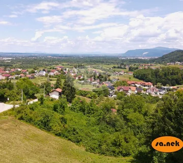 Prostrano građevinsko zemljište s pogledom - Kladje, Samobor