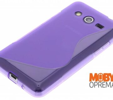 SAMSUNG GALAXY CORE 2 TPU GEL MASKE I ZAŠTITNE FOLIJE, NOVO - cover