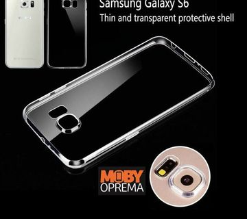 SAMSUNG GALAXY S6 ULTRA SLIM TPU GEL MASKE I ZAŠTITNE FOLIJE - cover