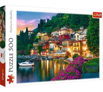 Puzzle od 500 dijelova Lake Como, Italija Trefl 37290 - Pribislavec