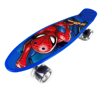 Dječji skateboard Spiderman plavi - Pribislavec