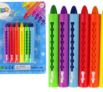 Set dugih pastelnih bojica 6 komada - Pribislavec