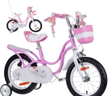 RoyalBaby bicikl 14" Little Swan, rozi - Pribislavec