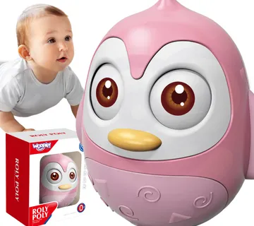 Woopie Baby senzorički pingvin - neprevrtiva igračka - rozi - Pribislavec