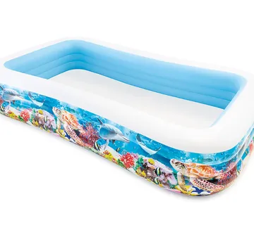 Bazen na napuhavanje s ribom 305 x 183 x 56 cm intex 58485 - Pribislavec