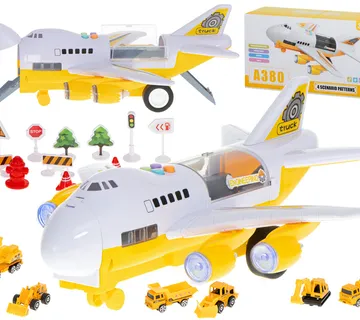 Transportni avion s građevinskim strojevima - Pribislavec