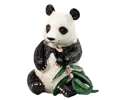 Kolekcionarska figurica velika panda s bambusom - Pribislavec