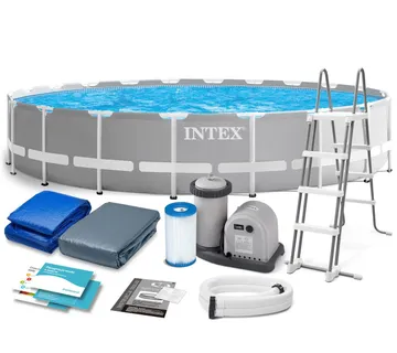 INTEX 26756 okvirni bazen za vrt 610 × 132 cm, 12-u-1 - Pribislavec