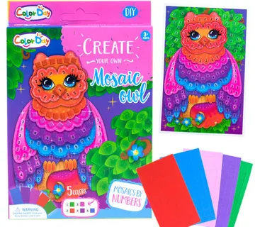 Kreativni pjenasti set za izradu mozaika - Pribislavec