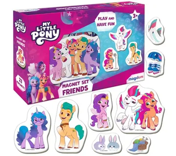My Little Pony Friends set magneta rozi - Pribislavec
