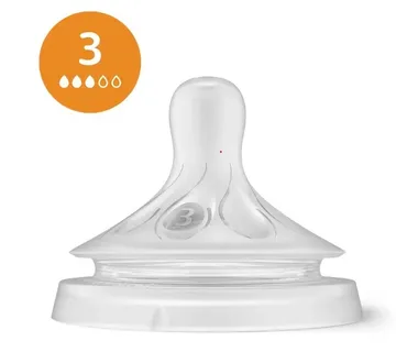 Philips Avent Responsive Natural set od 3 duda za bočicu s 3 različita protoka - Pribislavec