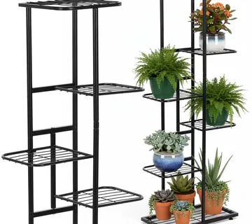 Metalni stalak za cvijeće 105 x 44,5 x 22,5 cm - Pribislavec