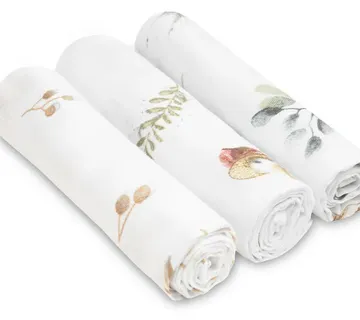 Muslin pelene 3 kom – bijela - Pribislavec