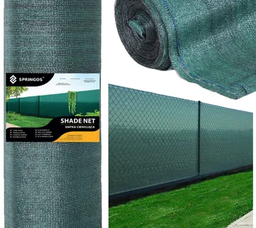 Zelena mreža za sjenilo 65 gsm 1,5 x 50 m 200 vezica - Pribislavec