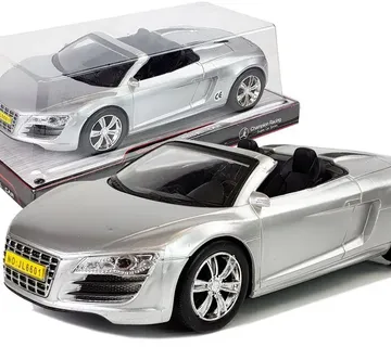 Dječji autić kabriolet 1:18 srebrni - Pribislavec