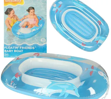 Bestway dječji čamac na napuhavanje 34037 - plavi dupini - Pribislavec