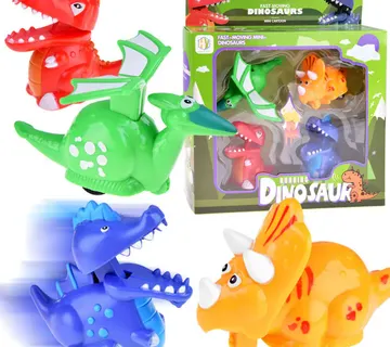 Šareni dinosauri na kotačima 4kom. - Pribislavec