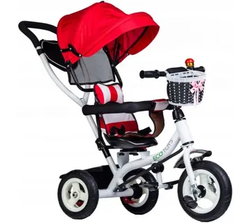 Dječji tricikl Ecotoys crveni - Pribislavec