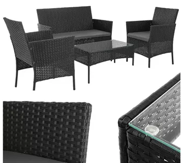 Gardlov Vrtni namještaj od crnog ratana 26908 - Pribislavec