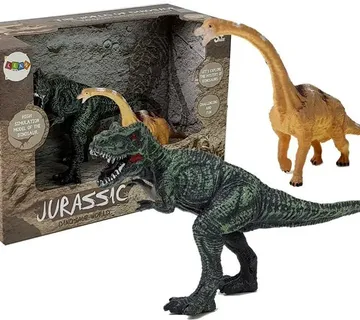 Set figurica Brachiosaurus Dinosaur, Tyrannosaurus Rex - Pribislavec