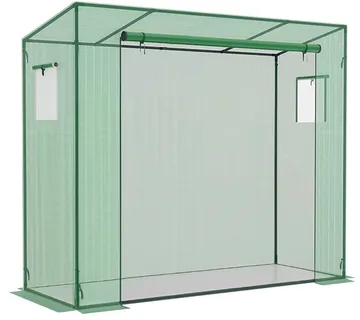 Vrtni plastenik (folijski) 2 × 0,8 × 1,7 m - Pribislavec