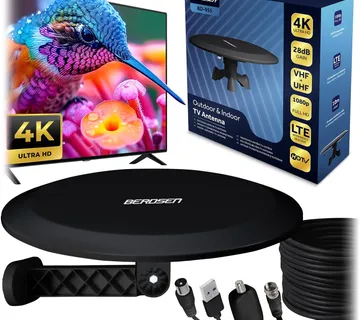 Berdsen BD-955 crna unutarnja/vanjska TV ultra HD 4K antena - Pribislavec