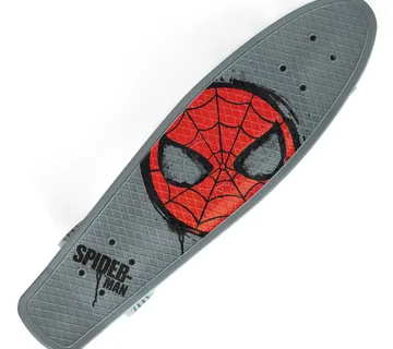 Skateboard Spiderman - sivi - Pribislavec